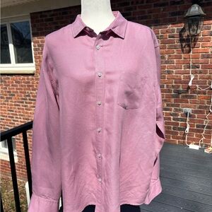 UNTUCKit Men's Casual Button Down Shirt - Pink